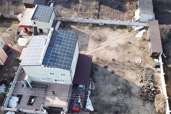 482 - Солнечная электростанция 30 кВт в г. Чернигов под зелёный тариф