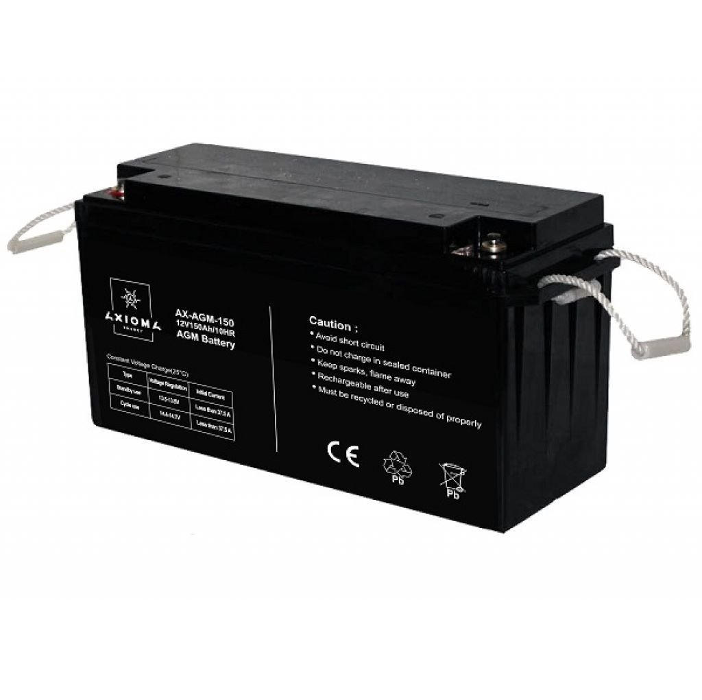 791 - Акумулятор AXIOMA energy AGM 12В 150Ач, AX-AGM-150